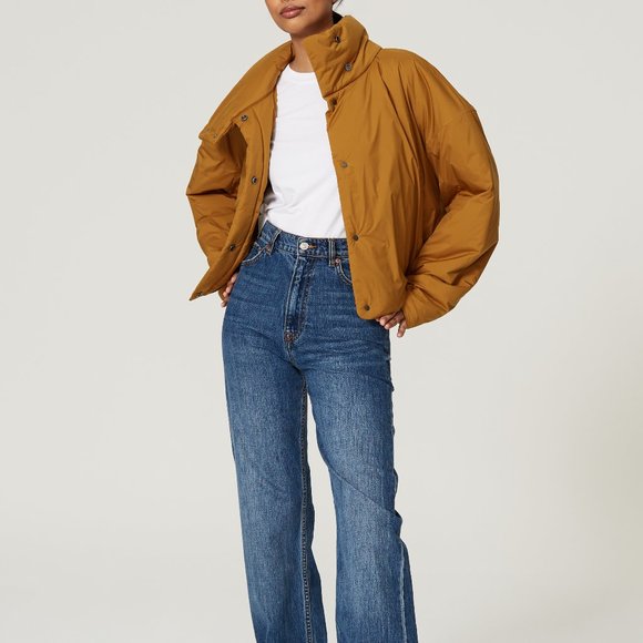 lululemon athletica Jackets & Blazers - Lululemon Spiced Bronze Pure Puff Jacket in Orange